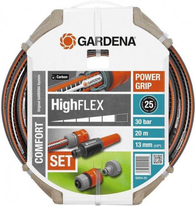 Gardena Tuinslang Set Comfort Highflex 6 delige 20 M 18064 20