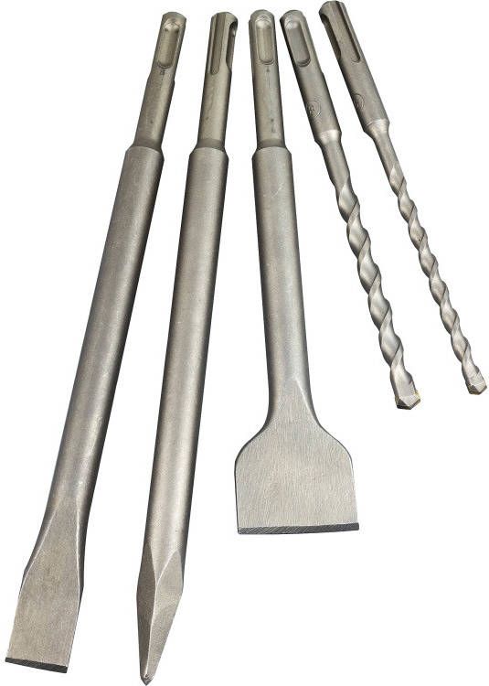 BLACK+DECKER SDS+ beitelset + 2 SDS Borenset 5 delig