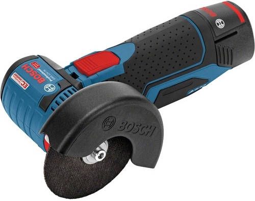 Bosch Accu Haakse slijper GWS 12V 76 Professional solo Accu niet inbegrepen