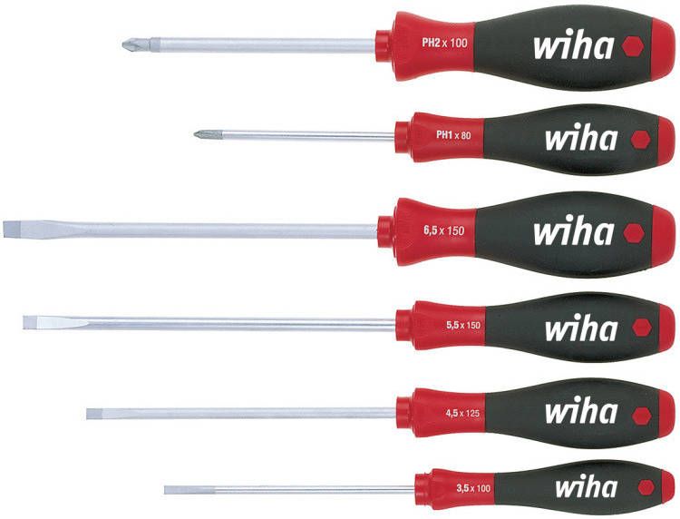 Wiha Schroevendraaierset SoftFinish 07152 6-delig
