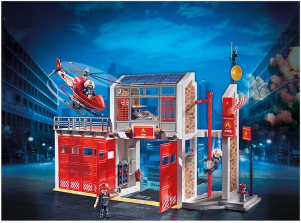 Playmobil ® Constructie speelset Grote brandweerkazerne(9462 ), City Action Made in Germany