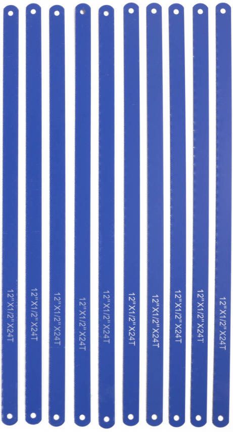 Benson 20x Stuks Reserve Zaagbladen Voor Ijzerzaag 30 Cm Handzagen