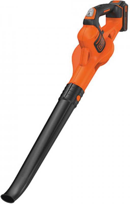 Black+Decker GWC1820PC 18V Li Ion accu bladblazer set(1x 2, 0Ah accu) 209 km/h