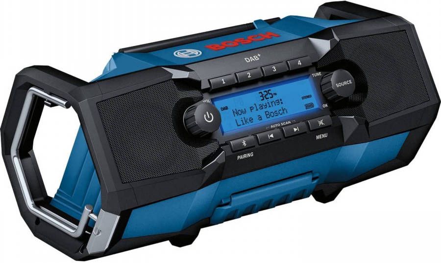 Bosch GPB 18V-2 SC Professional 18V Li-Ion accu Bouwradio body DAB+ Bluetooth