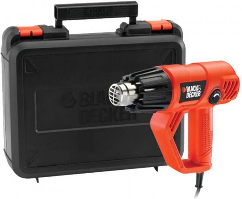 Black+Decker KX2001K Heteluchtpistool incl. accessoires in koffer
