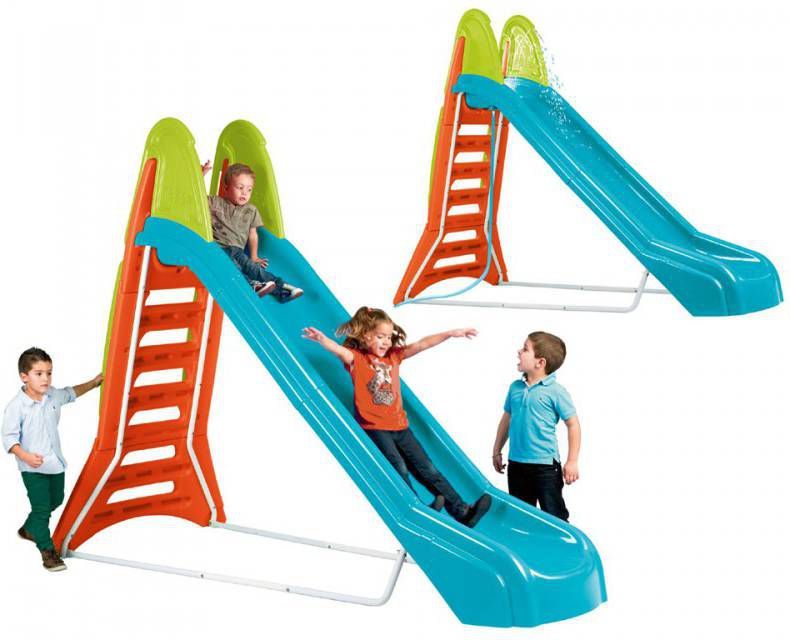 Feber Mega Reuze Glijbaan Met Waterslangaansluiting