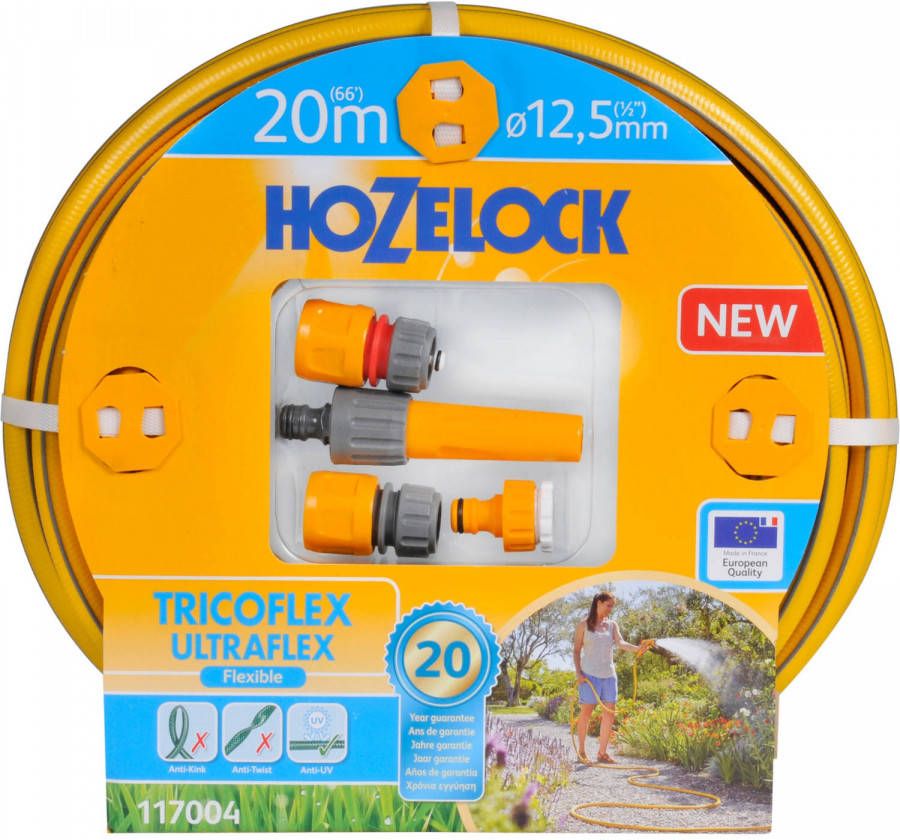 Hozelock 117004 Tricoflex Ultraflex set 12, 5mm x