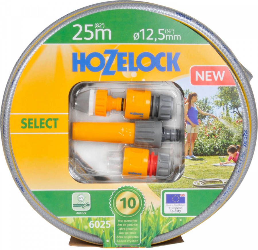 Hozelock 6025 25m Select Slang Ø 12, 5 Mm Set