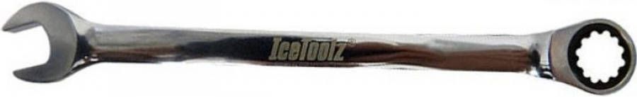 Icetoolz Ring -/steeksleutel Met Ratel 13 Mm Chroom vanadium