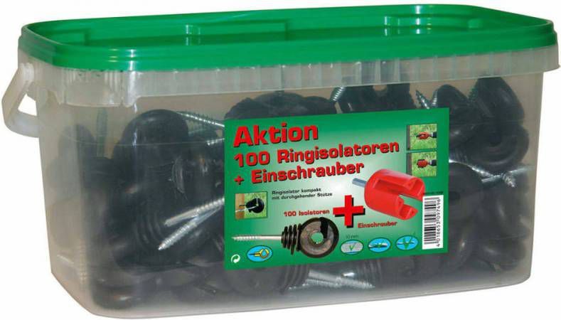 Kerbl Inschroefbare ring isolators 100 st 443145/100E