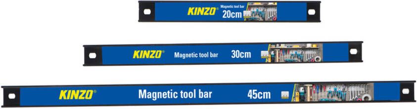 Kinzo Gereedschaphouderset 3 Stuks 20/30/45 Cm Gereedschap Organiseren Blauw