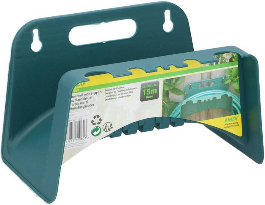 Kinzo Groene Tuinslang Houder 23 Cm Tuinslanghouders