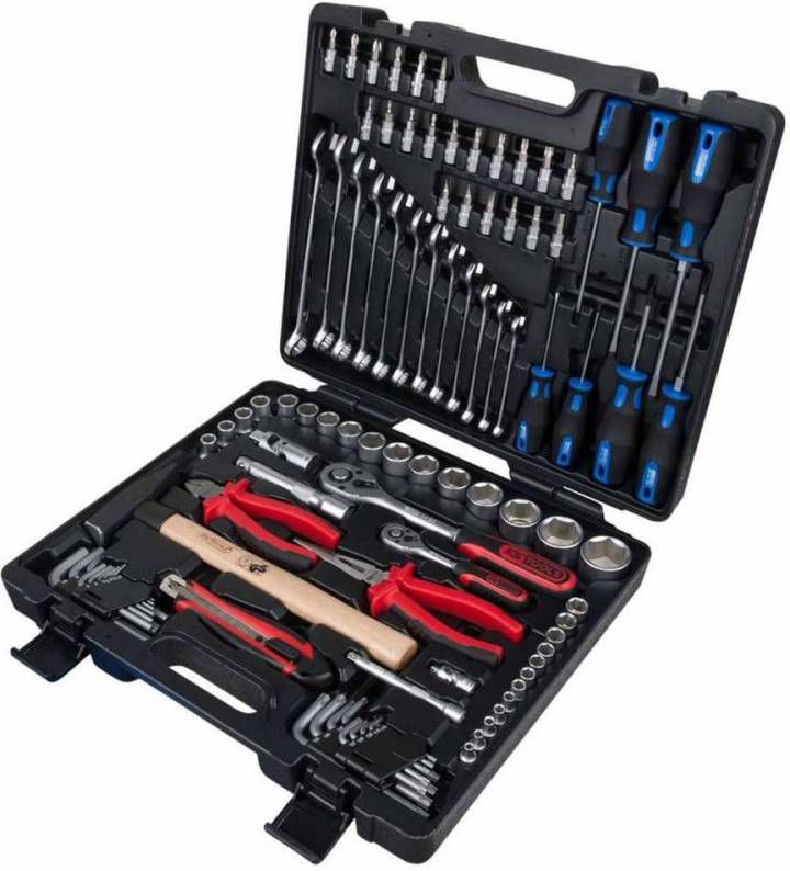 TOOP Ks Tools Universele Gereedschapsset Met Doppen En Bits 97 dlg 917.0797