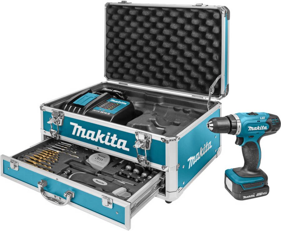 Makita DDF343SYX3 boor/schroefmachine + accessoireset (59st)