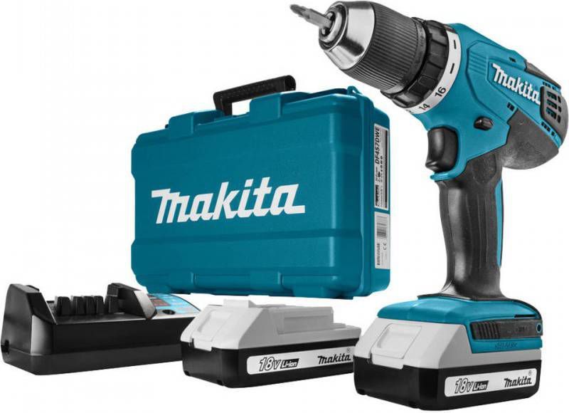 Makita 18 V Boor -/schroefmachine Df457dwe