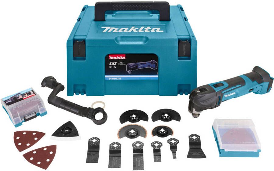 Makita Multifunctionele snij schuurmachine 18 V z. accu