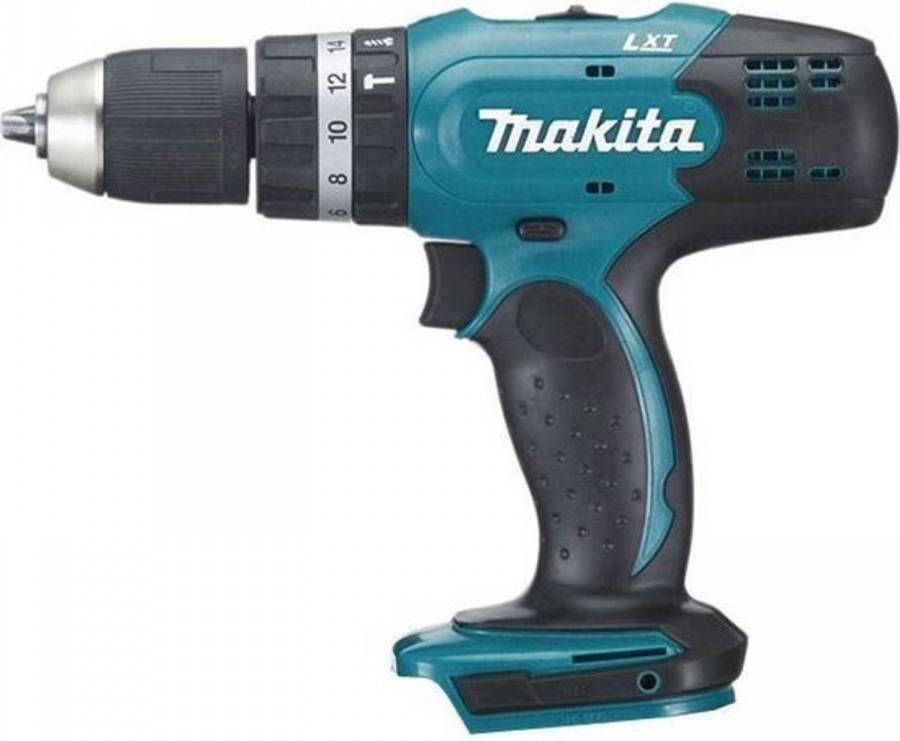 Makita Dhp453z 18 V Klopboor -/schroefmachine Losse Body(Geleverd Zonder Accu En Lader )