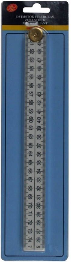 Merkloos Duimstok Fiber Meetgereedschap 100 Cm Handgereedschap Klusartikelen