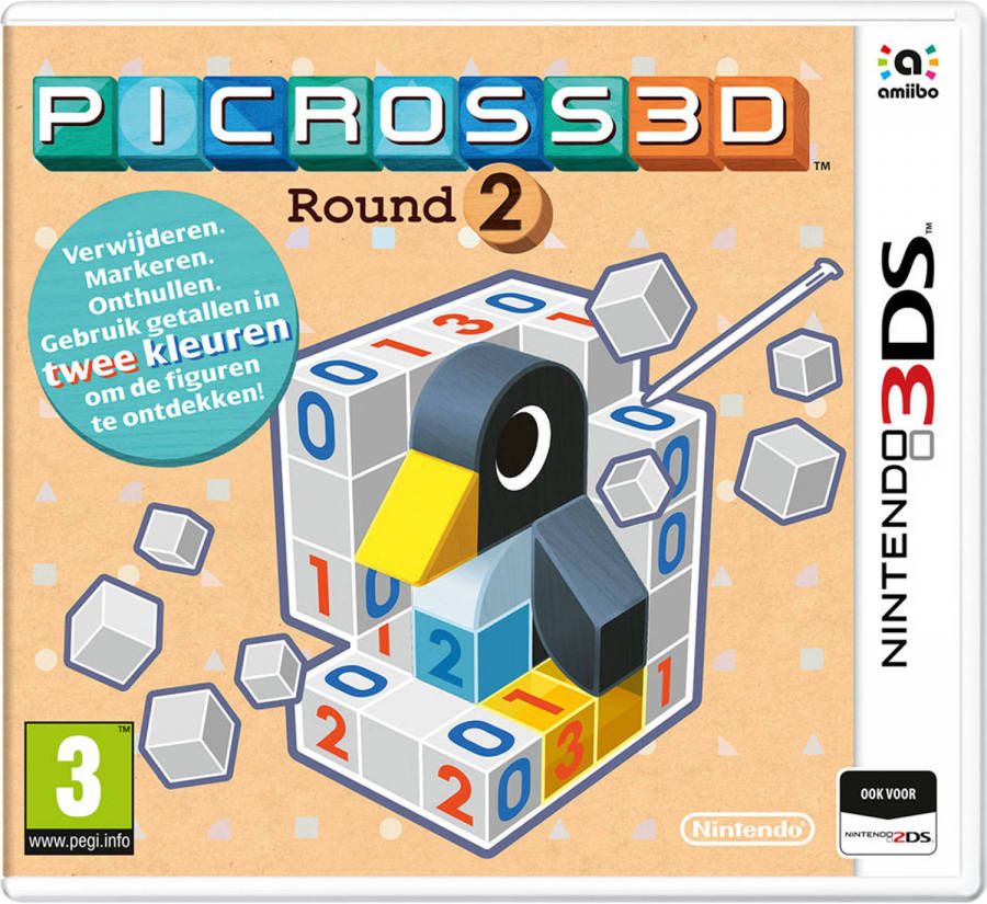 Nintendo 3ds Picross 3d Round 2