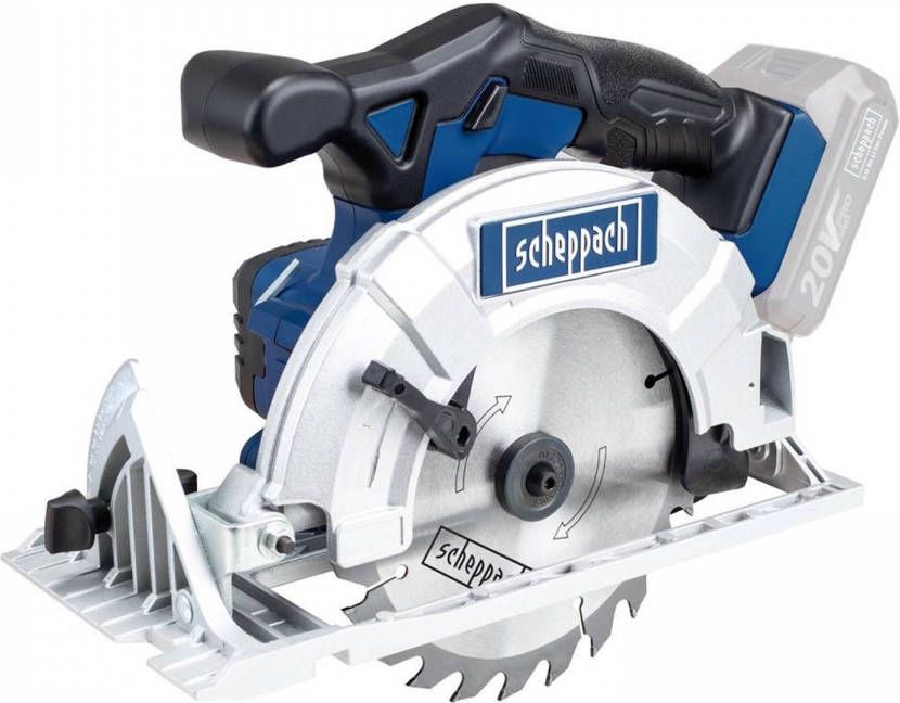 Scheppach CCS165 20PROS 20V Li Ion accu cirkelzaag body 165mm