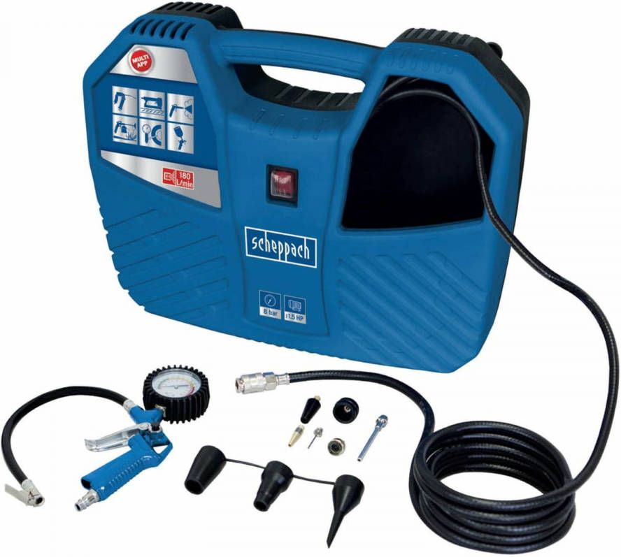 Scheppach Air Force 2 Compressor 1100W 180L/min