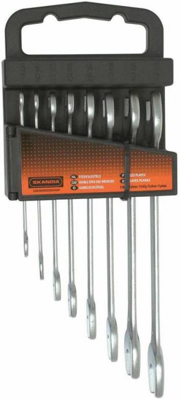Skandia Steeksleutel Set 6 22 Mm 8 delig 1040835