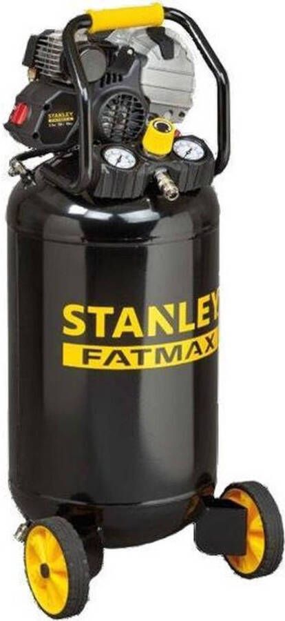 Stanley Compressor Hy 227/10/50v Fmxc Luchtcompressor 10 Bar 50l Met Handgreep Zwart