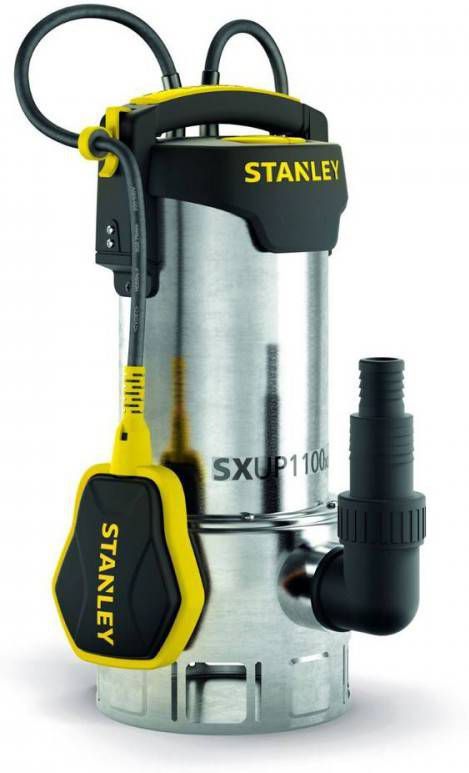 Stanley STN P1100SS Dompelpomp Roestvrij Staal Vuilwater 1100 W