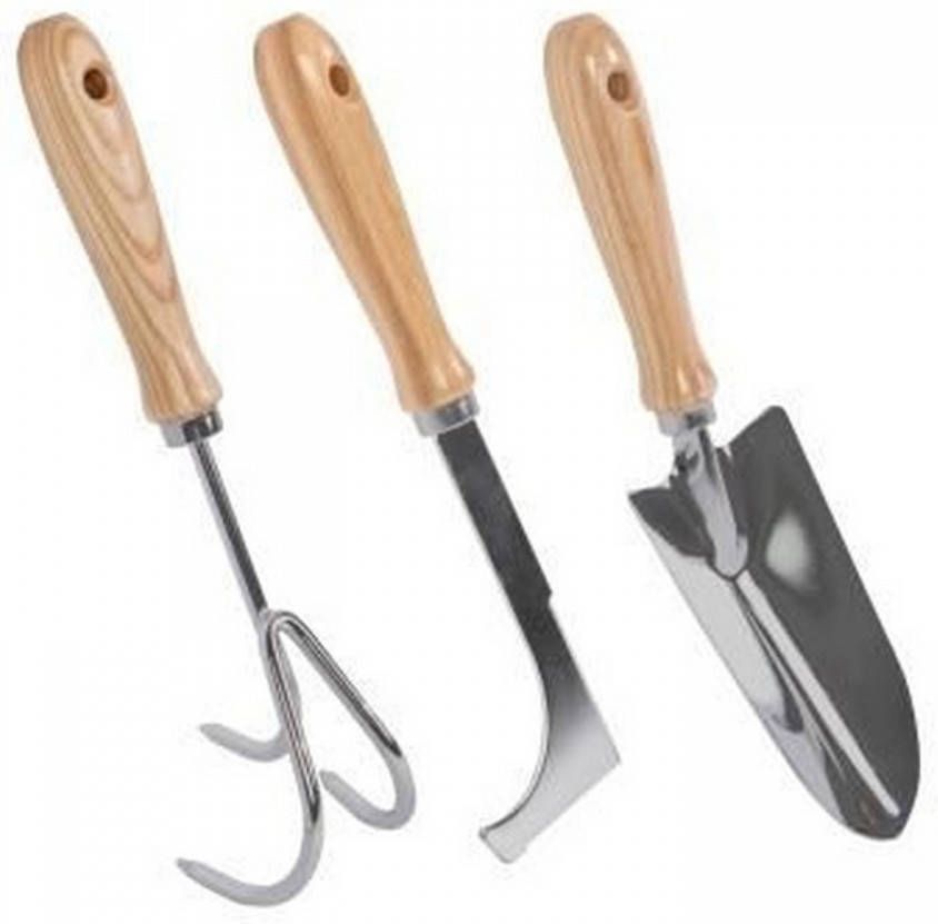 Talen Tools Tuingereedschap 3 delig Verzinkt Staal