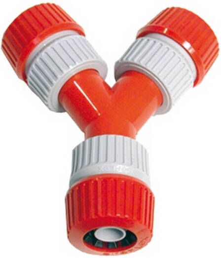 Talen Tools Tuinslang Y vertakking 3 Kraannippels ø 12 18 Mm