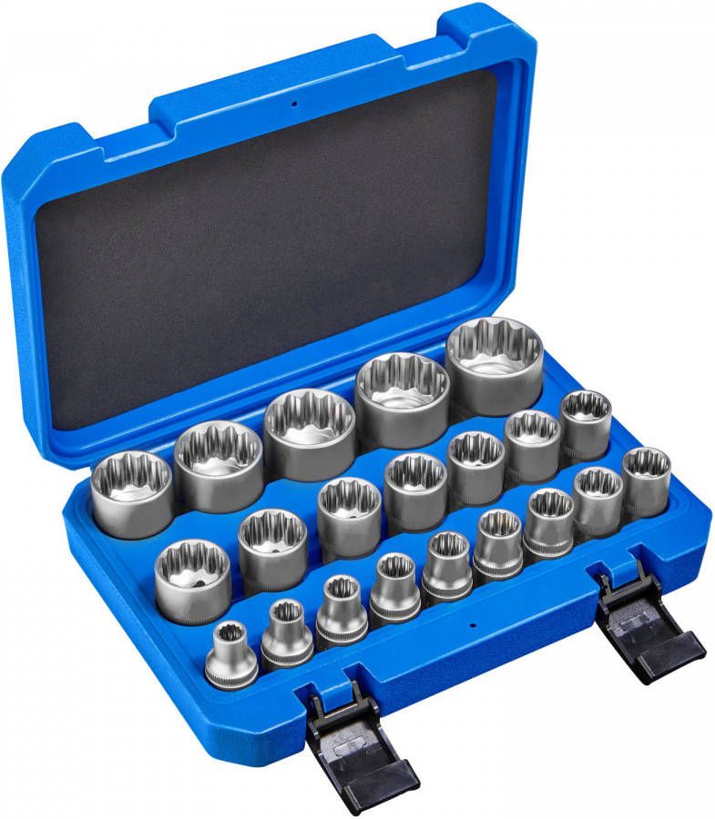 Tectake Buiten torx steeksleutelset 21 dlg 402695