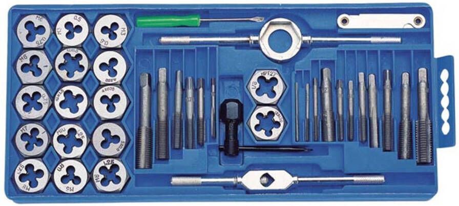 Toolland Tap en snijmoerset 40 St.