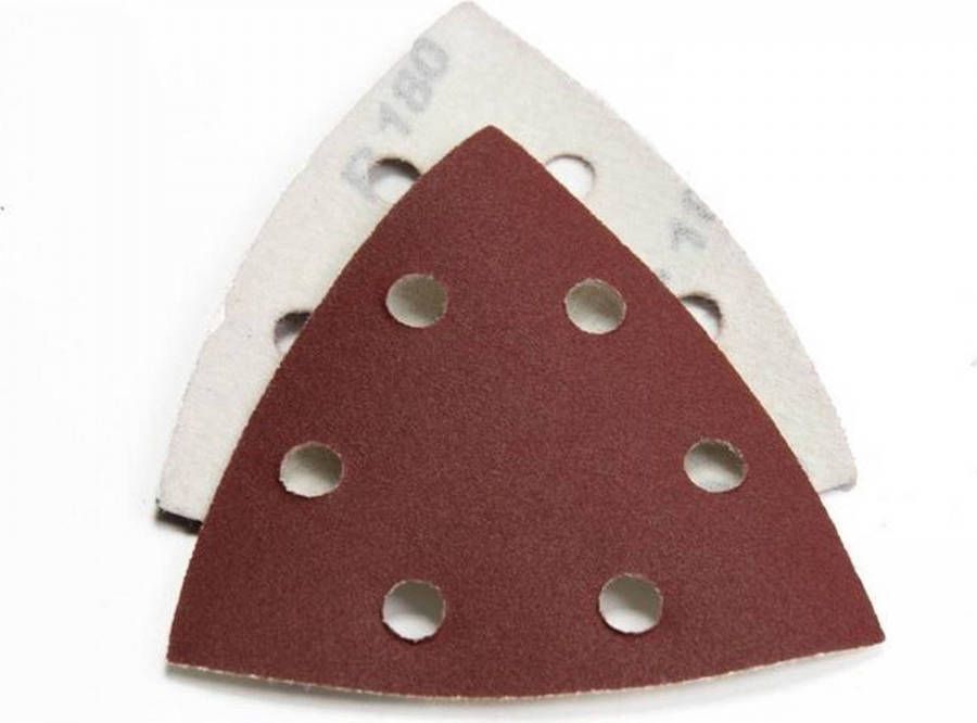 Veba Delta Schuurschijf Driehoek Schuurpapier Korrel 180 96mm 10 Stuks