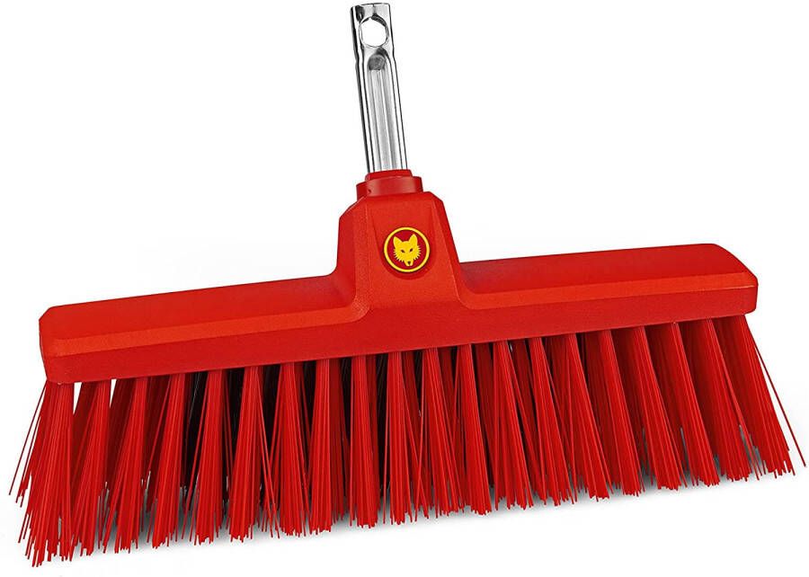 Wolf Garten Terrasbezem Tb 350 M Reiningingsgereedschap 35 cm Geel Rood