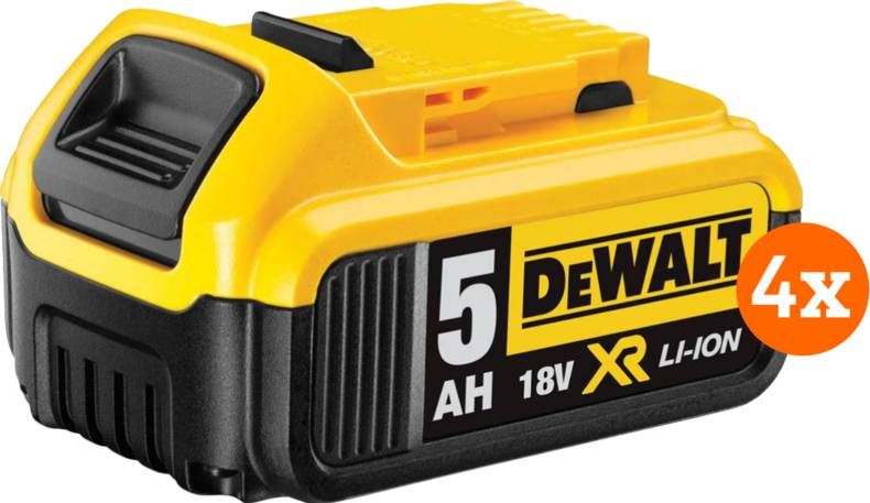 DeWalt DCB184 XJ 4 pack