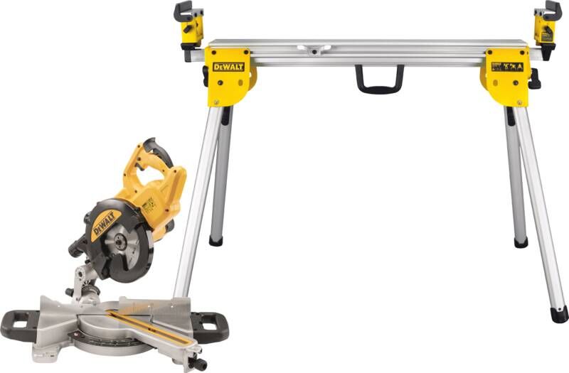 DeWalt DWS774 QS + onderstel