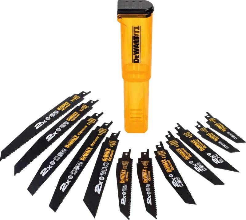 DeWalt Reciprozaagbladenset BiM(12x )