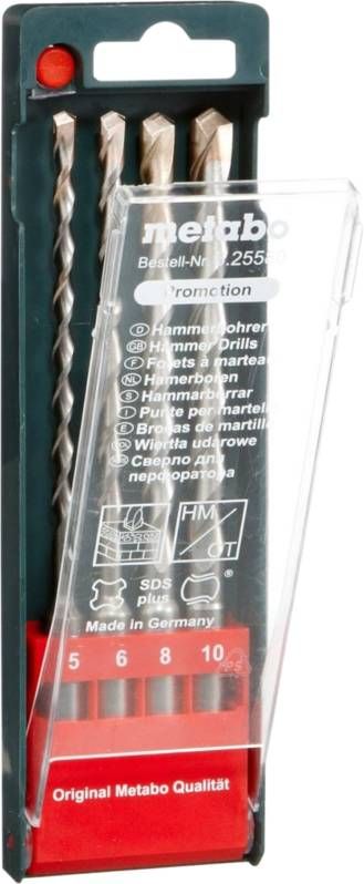 Metabo SDS Plus borencassette 4 delig