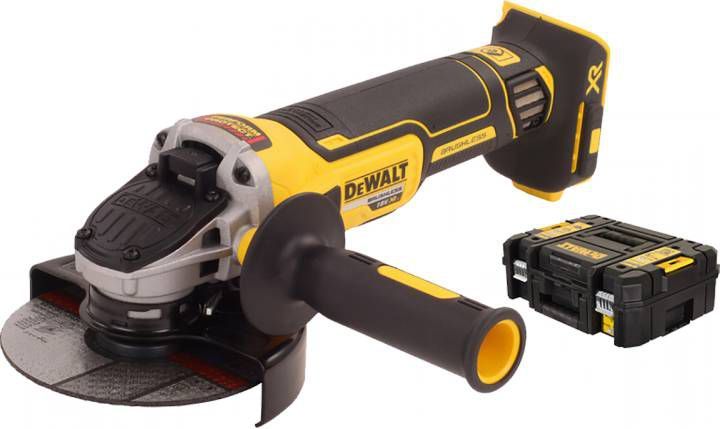 DeWalt DCG412NT-XJ haakse accu slijpmachine (body) 18V Li-ion in koffer