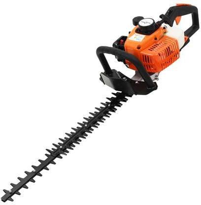vidaXL Heggenschaar op benzine 722 mm oranje en zwart