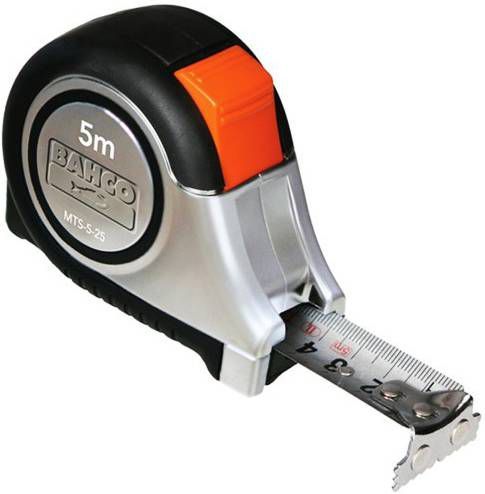 Bahco MTS 5 25 E Rolmaat Cm/inch 5m X 25mm
