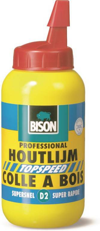 Bison 1338711 Topspeed Houtlijm D2 Snel 250gr