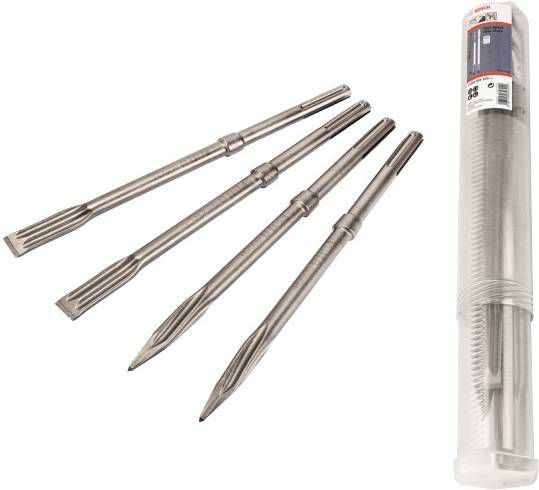 Bosch 2607017368 SDS Max 4 delige Beitelset