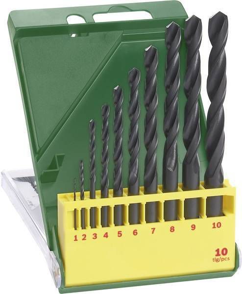 Bosch 2607019442 10 delige HSS R Metaalborenset 1 10mm