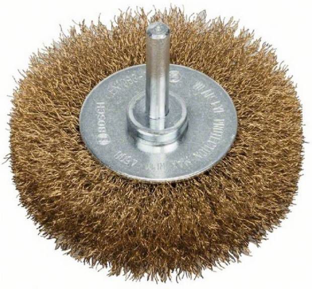 Bosch 2608622054 Schijfborstel Voor Boormachines Gegolfd Vermessingd 75mm
