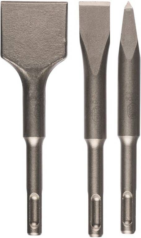 Bosch 2608690180 SDS Plus 3 delige Beitelset