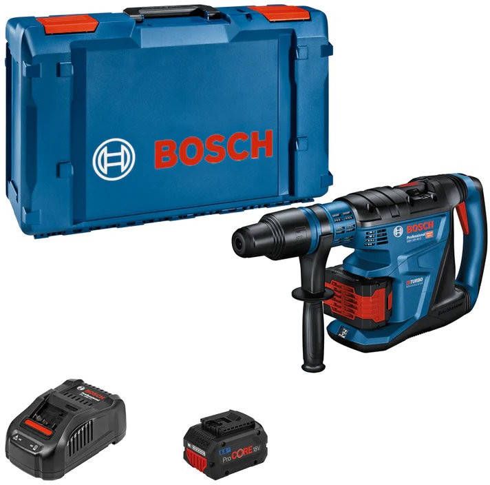 Bosch GBH 18V 40 C 18V Li ion Accu Boorhamer Set(2x 5.5 Ah)In XL Boxx 9J 40mm