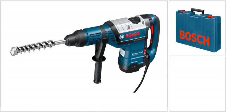Bosch GBH 8 45 DV SDS max Combihamer in koffer 1500W 12, 5J