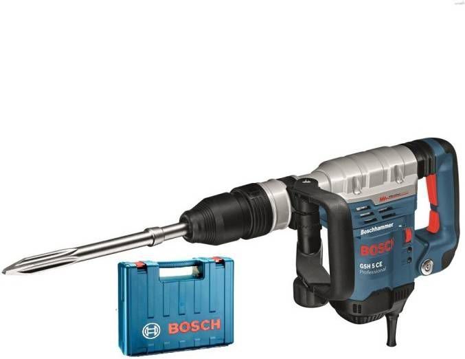 Bosch GSH 5 CE SDS max Breekhamer in koffer 1150W 8, 3J