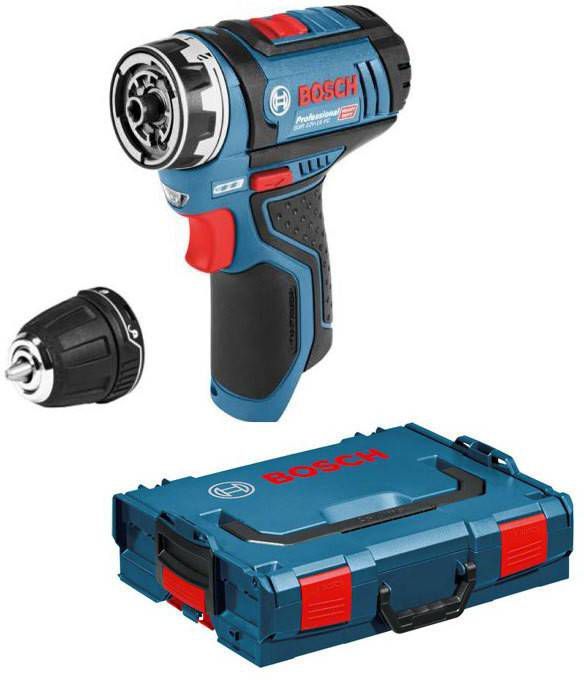 Bosch GSR 12V 15 FC 12V Li Ion accu boor -/schroefmachine body in L Boxx